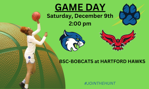 GAME DAY! BSC WOMEN'S BASKETBALL AT HARTFORD,     Saturday, December 9th, 2023 Thumbnail